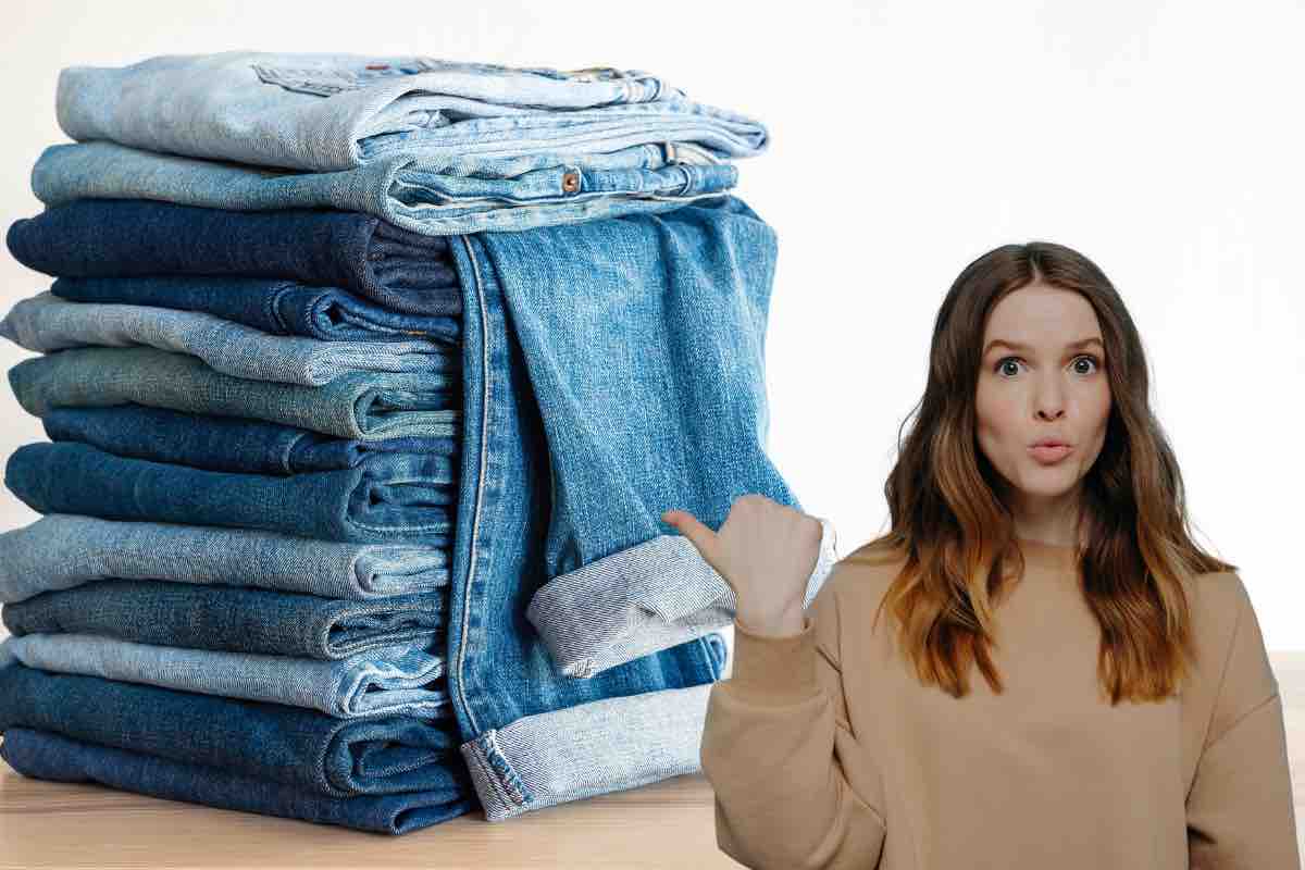 Come riusare gli jeans